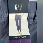Gap  Ladies Twill Jogger Size XXL Blue Indigo Retail; $69.95 Photo 4