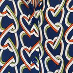 CAbi Dress Women Small 5370 Amour Button Down Heart Print Sleeveless Shirt Dress Photo 5