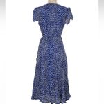 Free People  Leopard Wrap Midi Dress Photo 5