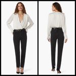 💕FAVORITE DAUGHTER💕 Evelyn High Rise Straight Leg Stirrup Jeans Storm Black 26 Photo 2