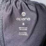 Apana  Black High Waisted Spandex Shorts Lined Athletic Skirt size small Photo 1