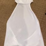 High Neck Crop Top White Photo 0