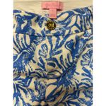 Lilly Pulitzer Sadie Stretch Crop Chino in Resort White On A Roll Size 2 Photo 8