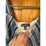 Luxology Womens Size 8 14x52 Cold-Shoulder Maxi Dress Striped Flowy Summer Dress Photo 4