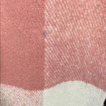 Cost Plus World Market Textured Acrylic Fringe Scarf Pink Photo 5