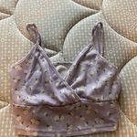 SweatyRocks Purple Floral Tank Photo 0