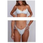 Skatie NEW Bikini Set in Nantucket Print Betsy Top Vera Bottom size Large Photo 1