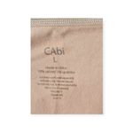 CAbi Beige V-Neck Cami Tank Top L Adjustable Straps Photo 3