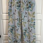 Tommy Bahama  Washable Silk Hawaiian Cargo Cropped Pants  Size 6 Photo 0