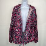 Columbia  Windbreaker Light Jacket Full Zip Pink Camouflage size Large Photo 10