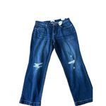 Lane Bryant  Women's High Rise Jegging Jeans‎ Blue Size M Embellished Photo 2