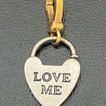 Juicy Couture Retired RARE 2-tone “LOVE ME” Lock Collectible Bracelet Charm Photo 4