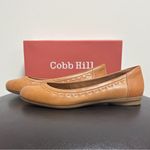 Cobb Hill Tan Havane Maiika Leather Round Toe Slip On Ballet Flats NIB 7 W Wide Size undefined Photo 1