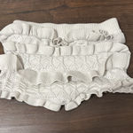 Edikted White  Shorts Ruffle Photo 0