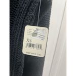 Free People NWT Bell Song Knit Pullover Sweater in Black Sz XS Photo 4