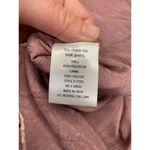 Rahi Mini Dress Womens Large Metallic Pink Antique Rose Lustrous Cut Photo 5