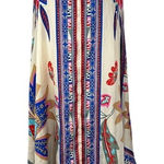 Lucky‎ & Coco Bohemian Dress Floral Print Sleeveless Casual Summer Dress Large Tan Photo 0