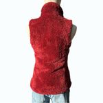 Patagonia Los Gatos Fleece Vest XS Red Women’s Zip-Up Soft & Cozy Photo 2