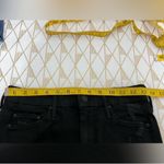 MOTHER NWT Looker Ankle Frey Distressed Black 5 Pocket Denim Jeans Size 24 Gray Photo 12