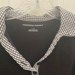 Allison Daley FINAL MARKDOWN  gingham trimmed top Large Photo 1