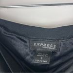 EXPRESS Vintage Rose Embroidered Black Skirt Photo 3
