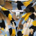 Diane Von Furstenberg 100% Silk Button Down Short Sleeved Cargo Pocket Dress Photo 12