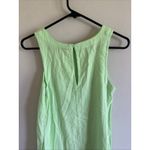 A New Day ‎ Lime Green Keyhole Back Linen Blend Summer Sundress Dress XS NEW NWT Photo 8