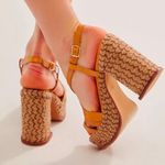 Free People  Fahn Platform Sandal Size 10 NEW Photo 1