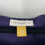 Anthro Leifsdottir Silk Floral Short Sleeve Mini Dress Multi Photo 4