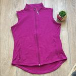 Puma Women's Vibrant Pink Zip-Up Tank Top Photo 9