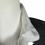 Lands' End Rugby Dress Size Medium Gray Cotton Midi Preppy Pockets Made in USA Photo 4