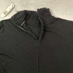 Elie Tahari  Turtleneck Top Women's Long Sleeve Layering‎ Essential Black L NWT Photo 4