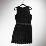 Kate Spade Lace Crochet Jewel Crystal Embellished Belt Sleeveless Sheath Dress Photo 2