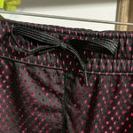 Athletic Works Athletic Shorts Womens Small Elastic Drawstring Black Mesh Hot Pink Photo 9