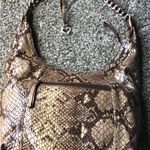 Brighton  SNAKESKIN EMBOSSED HOBO BAG EUC Photo 3