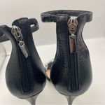 AQUA  pearl ankle strap black high heel stiletto women’s Size 8.5M- Bloomingdales Photo 10