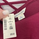 Aeropostale  Solid Ruffled Cold-Shoulder Romper Photo 6