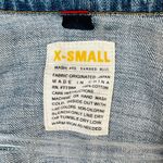 J.Crew Classic Denim Trucker Jacket ATQ Sanded Blue XS Moto Grunge Rock Capsule Photo 2