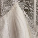 NWT Encore by Watters gown White Size 8 Photo 4