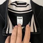 PINK - Victoria's Secret  Black Quarter Zip Up  Sz M Photo 2