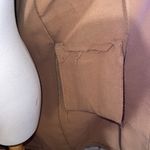 Boohoo  Classic Tan Double-Breasted Coat size Small made in Italy Photo 10