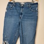 Abercrombie & Fitch Abercrombie The 90s Straight Ultra High Rise Jeans Medium Blue Wash Photo 5