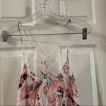 IRO Pink Floral Lace Trim Flowa Camisole Blouse 34 Photo 5