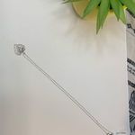 Heart shaped pendant necklace. NWT. Sterling silver. Love. Charm. Silver chain. Photo 5