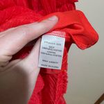 VICI  Carrie in Paris Tie Shoulder Tulle Tiered Polka Dot Midi Dress Photo 13