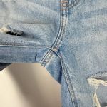 American Eagle Distressed Stretch Mom Jean Ripped Destroyed Size 4 SHORT EUC Photo 3