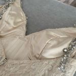 Maggie Sotero Ivory Lace Overlay Wedding Dress Cap Sleeve V Photo 6