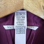 Victoria's Secret Satin Flounce Robe Womens M/L Purple Intimates Sleepwear Comfy Photo 8