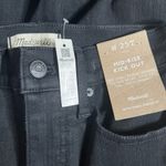 Madewell Tall Mid Rise Kick Out Crop Jean 25T Women’s Black Rinse Wash NWT NM810 Photo 3