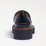 Sam Edelman Laura Lug Sole Black & Brown Loafers Photo 1